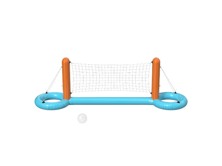Opblaasbaar volleybalnet of doel en korfset