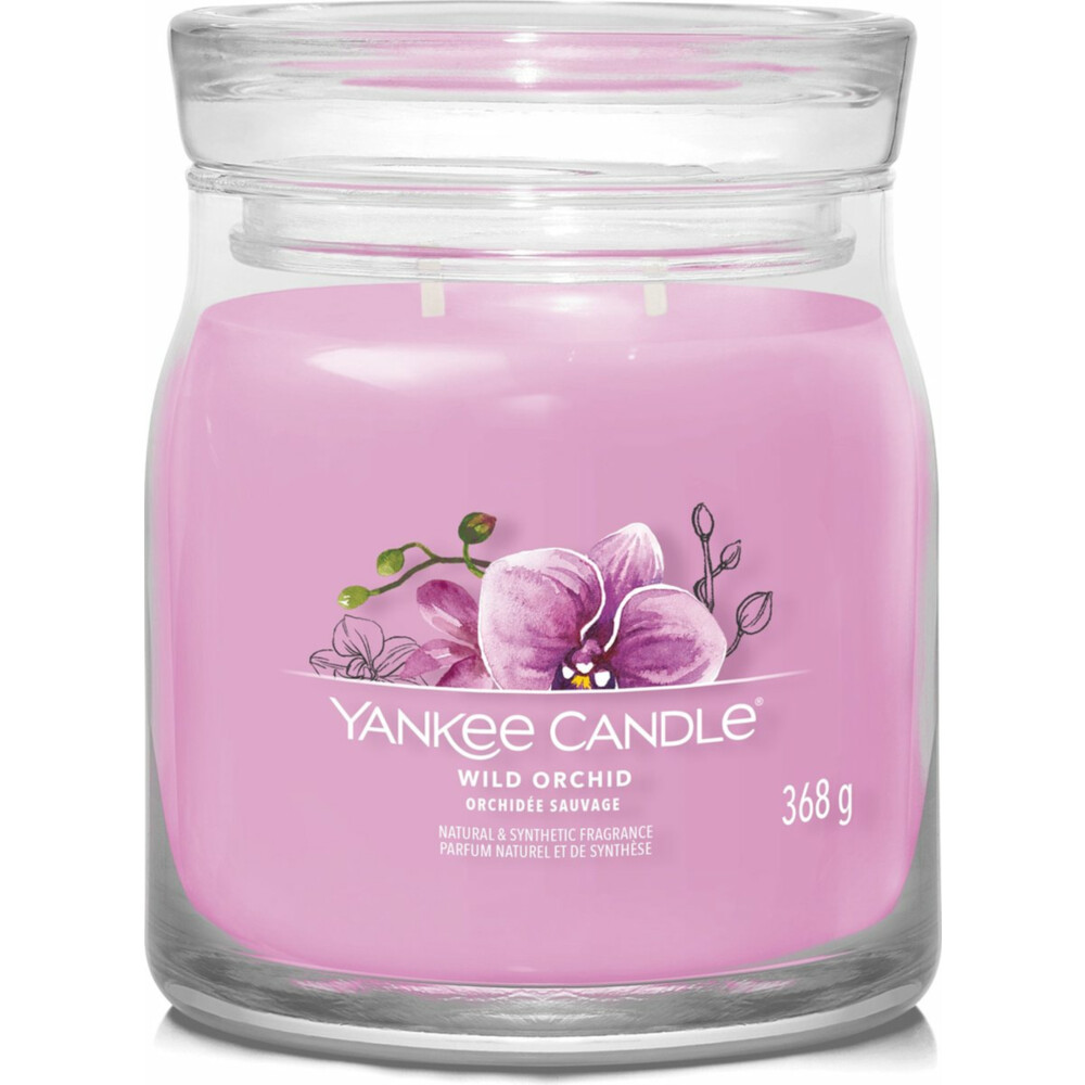 Yankee Candle Geurkaars Medium Jar Wild Orchid368 gr