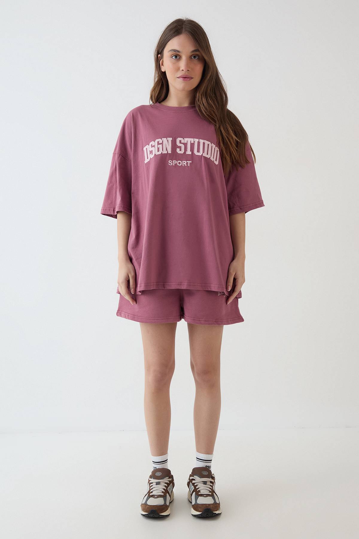 T-shirt Oversize À Appliqué Dsgn Studio