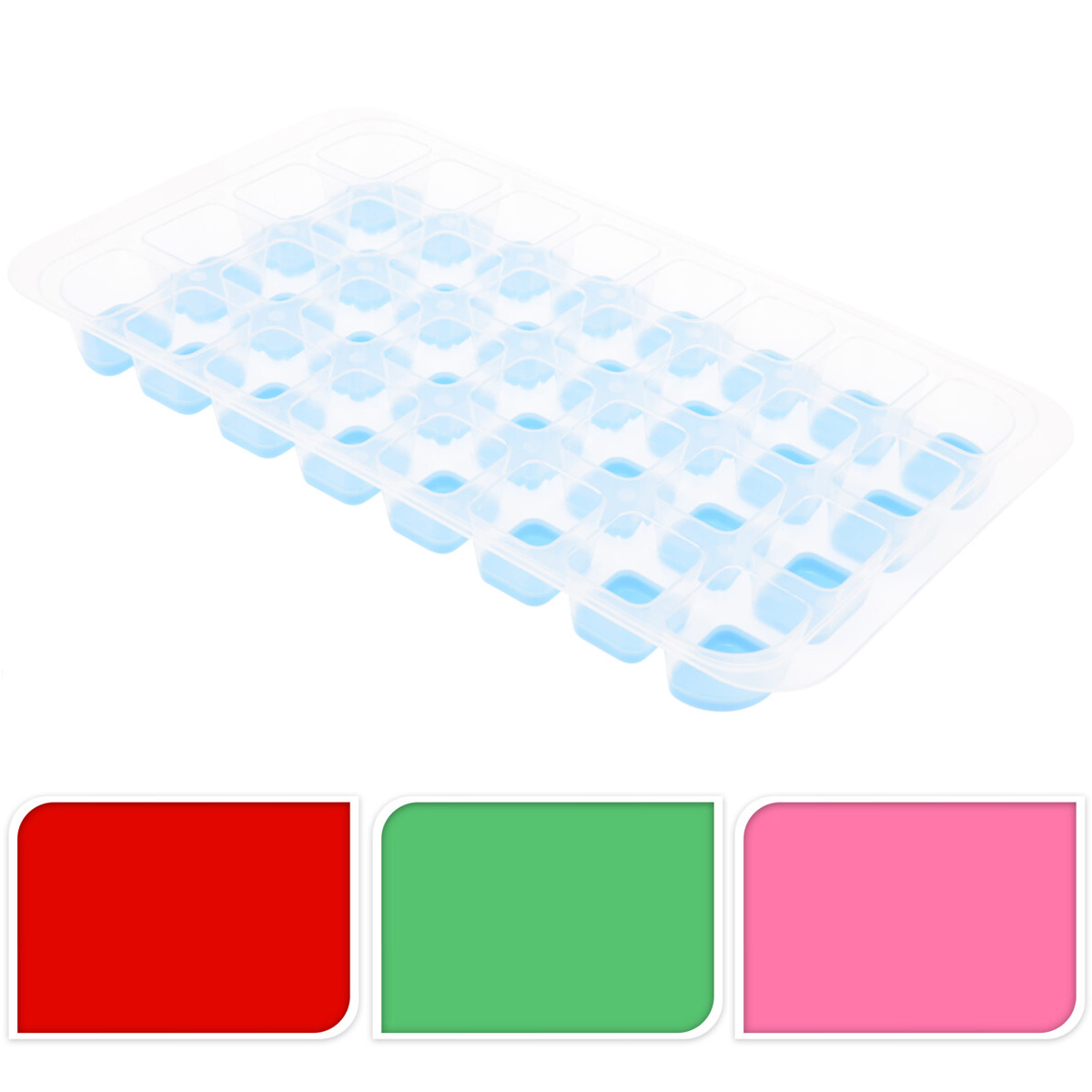 Eiswürfelbehälter für 32 Eiswürfel