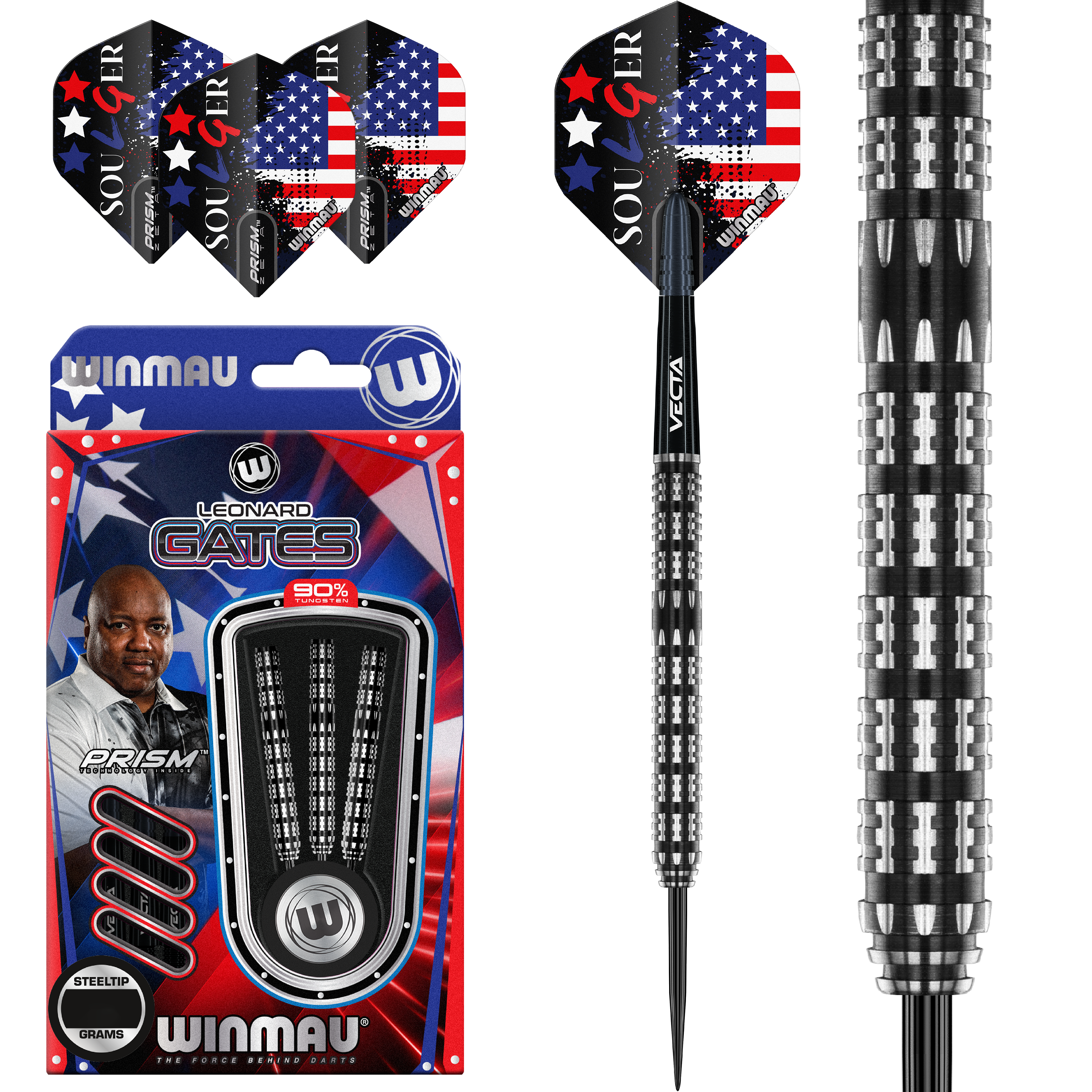 Winmau - Leonard Gates - Steeldart