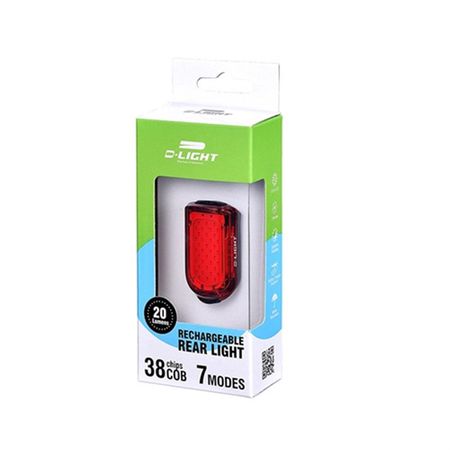 EASY BACK Rücklicht  Schwarz  20 Lumen