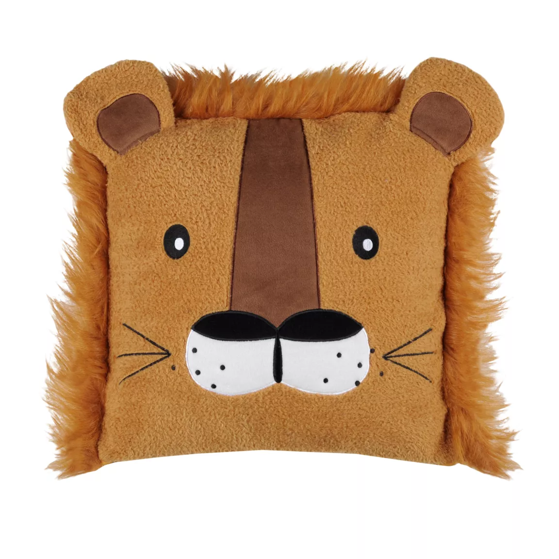 Coussin enfant carré (40 x 40 cm) Zimba Marron