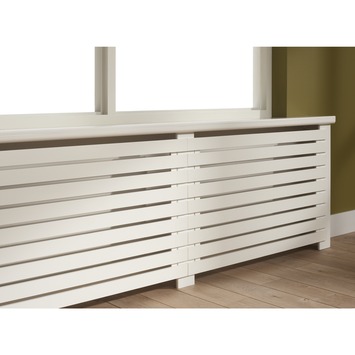 CanDo Radiatorpaneel Burton Wit MDF 60x80 cm
