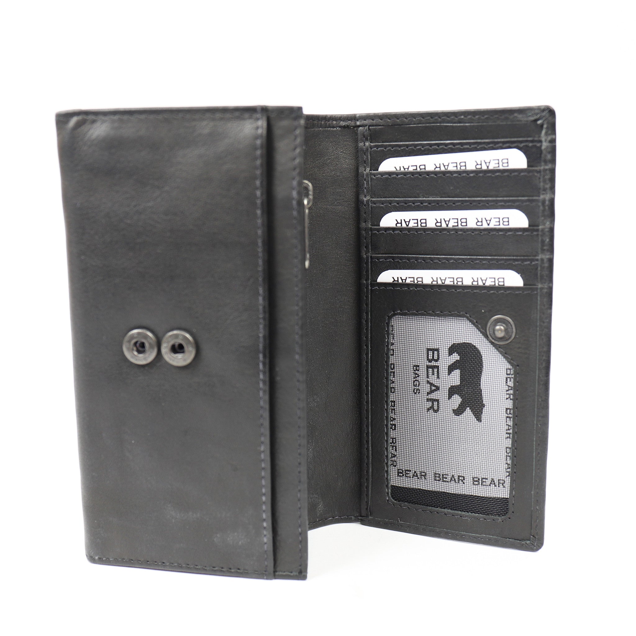 Overslag portemonnee 'Sweety' XL zwart - CP 6041 Zwart