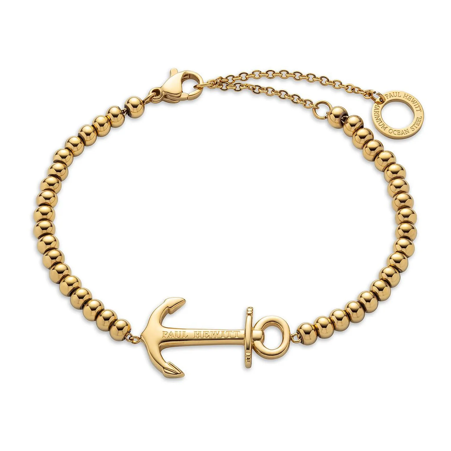 Paul Hewitt The Anchor Armbånd 18 kt. Rustfrit Stål PH-JE-0077