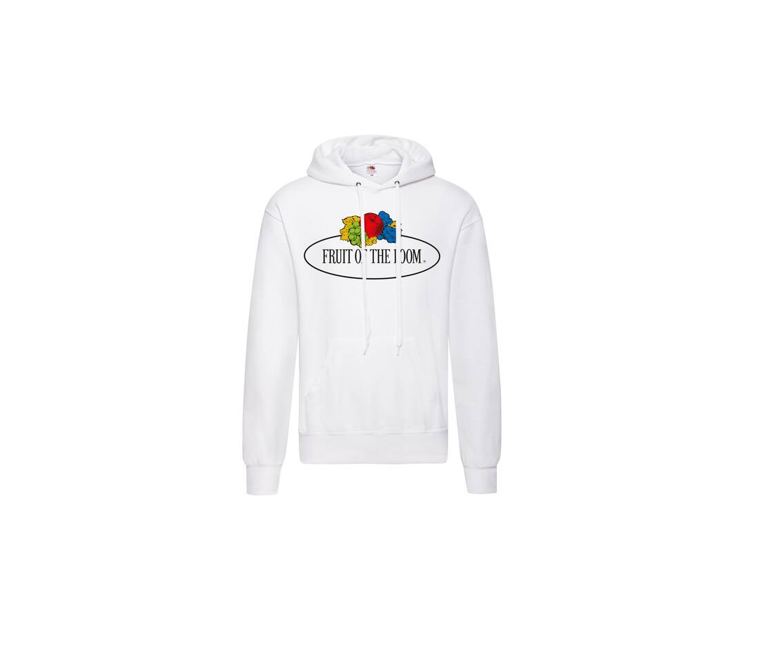 FRUIT OF THE LOOM VINTAGE SCV270 - Sweat capuche unisexe logo Fruit of the Loom
