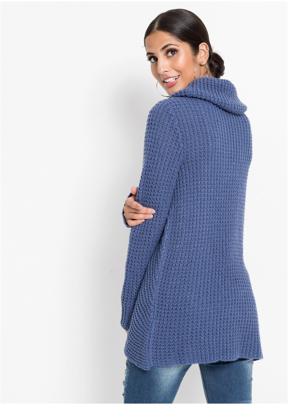 Pull en maille avec boutons