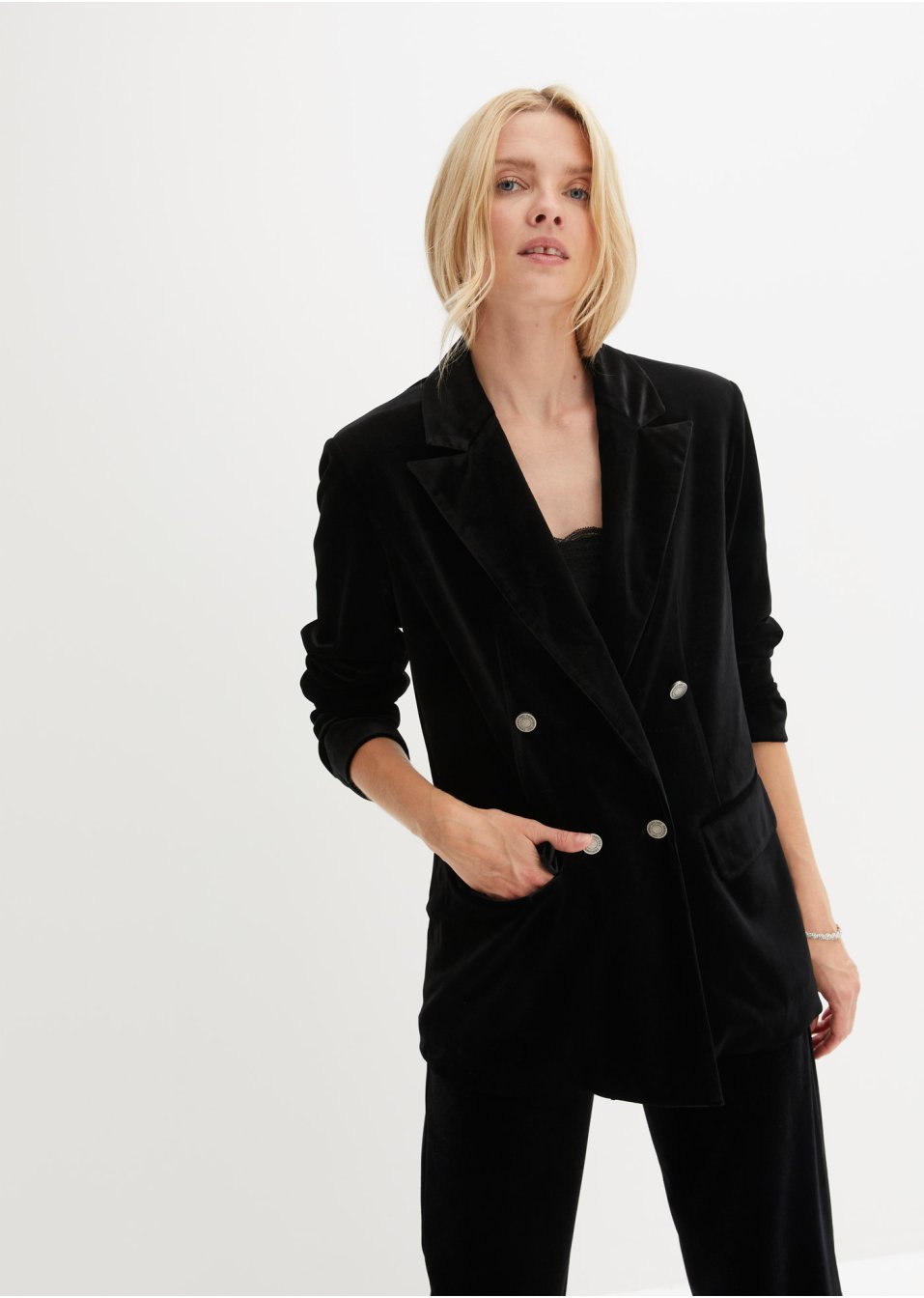 Blazer en velours