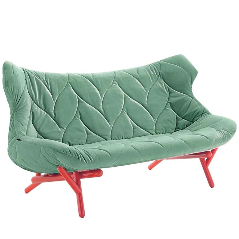Kartell Foliage bank bosgroen