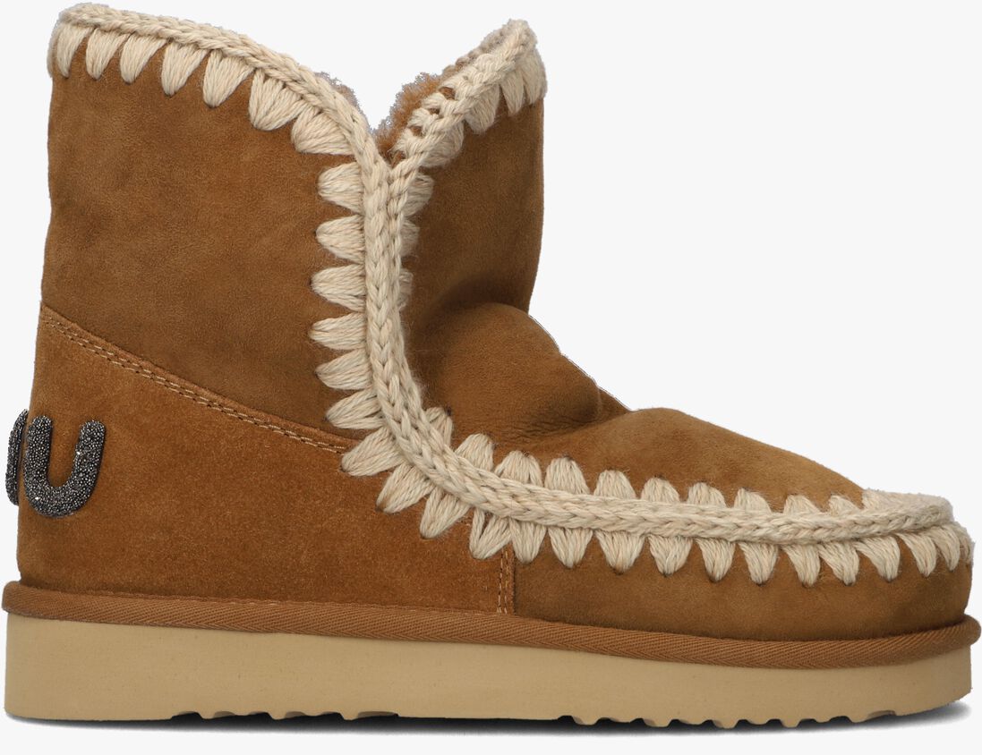 MOU cognac mou vachtlaarzen eskimo 18 glitter logo