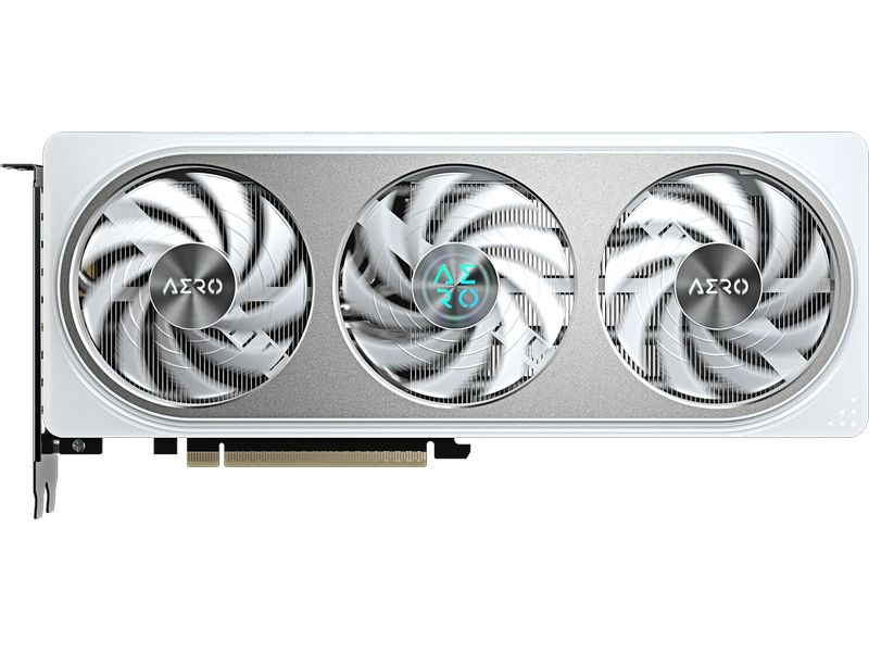 Gigabyte Grafikkarte GeForce RTX 5060 Ti AERO OC 16G Gigabyte Grafikkarte mit 16 GB GDDR7 Speicher