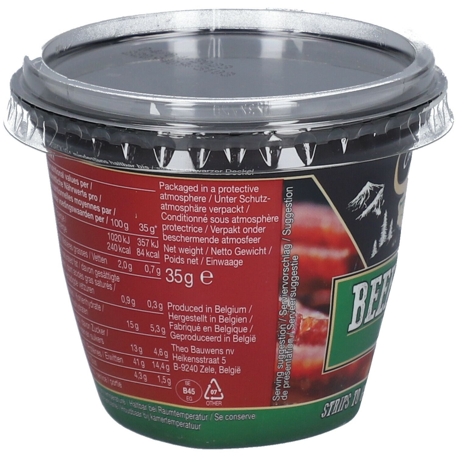 Continental Beef Jerky Rosmarin
