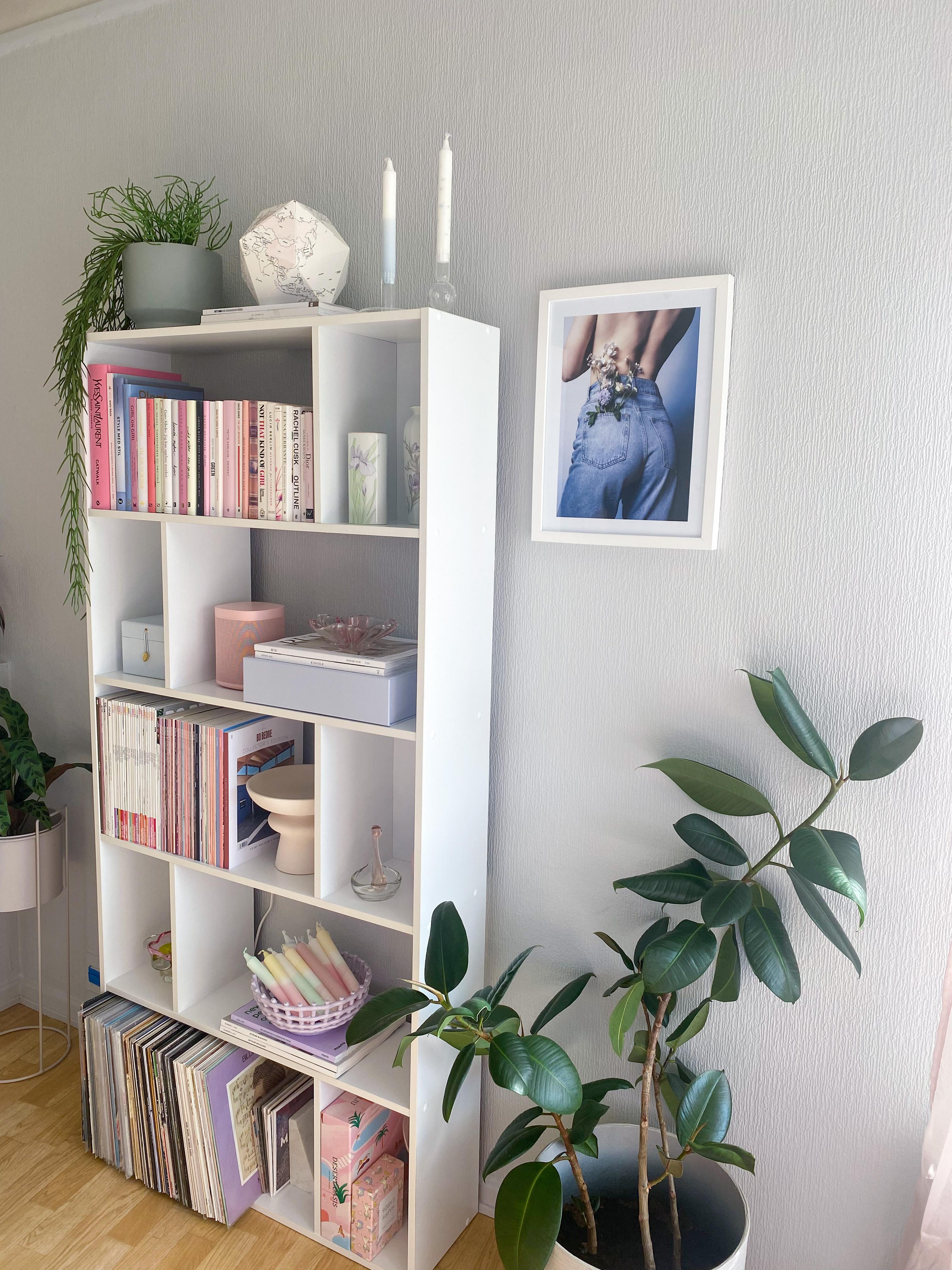 Boekenkast met 5 planken ORILLA 174 cm Wit