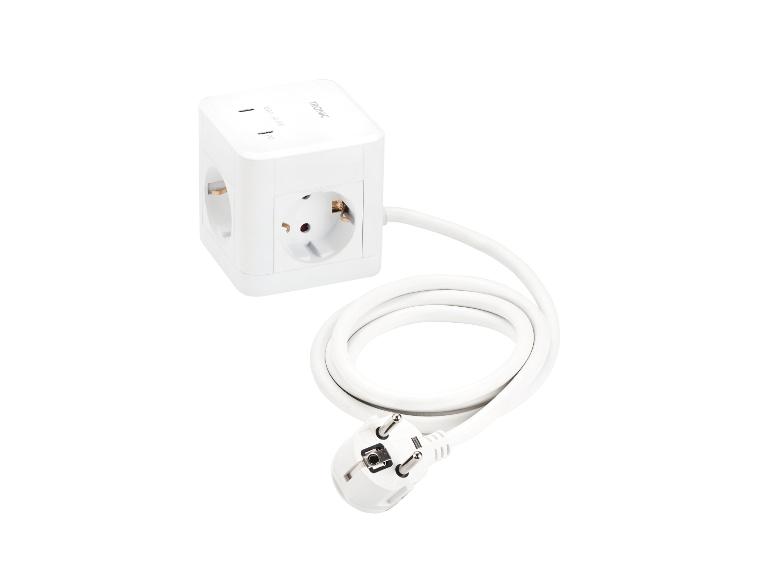 Stekkerdoos met USB-aansluitingen