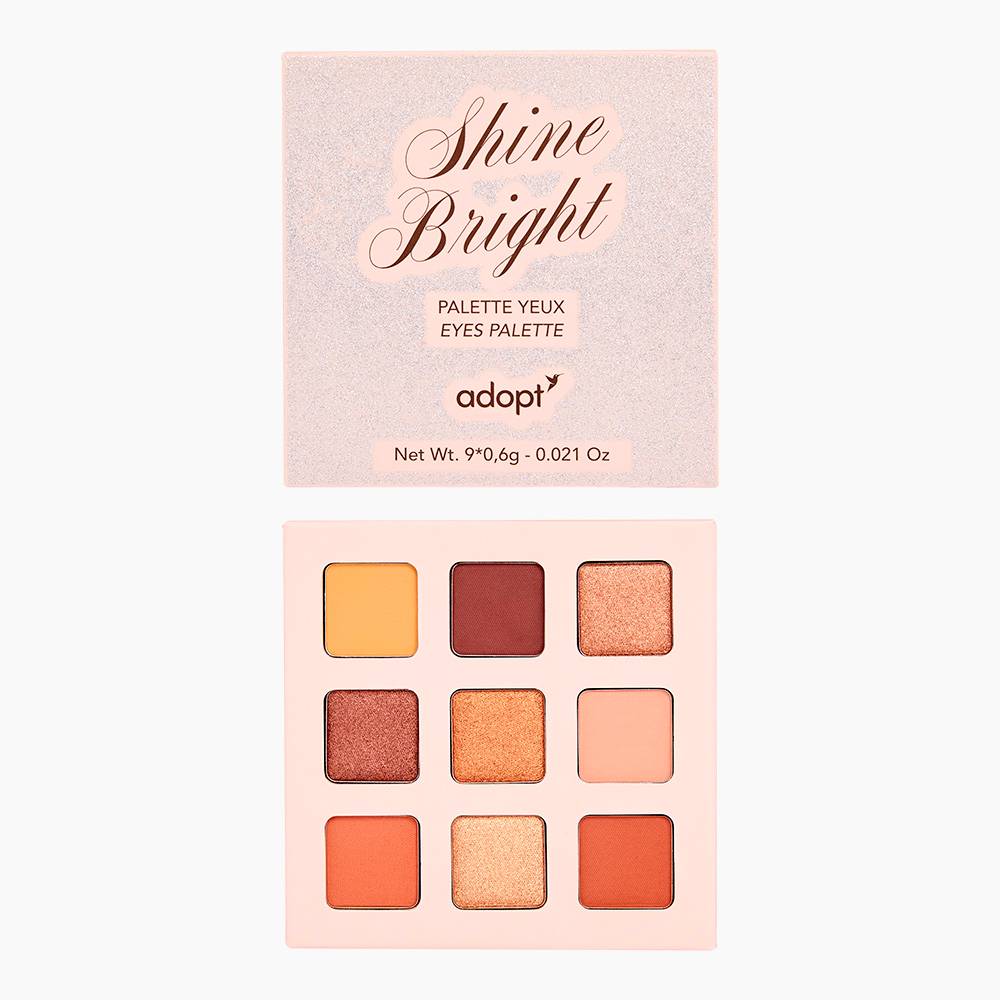Shine Bright palette yeux 9 fards
