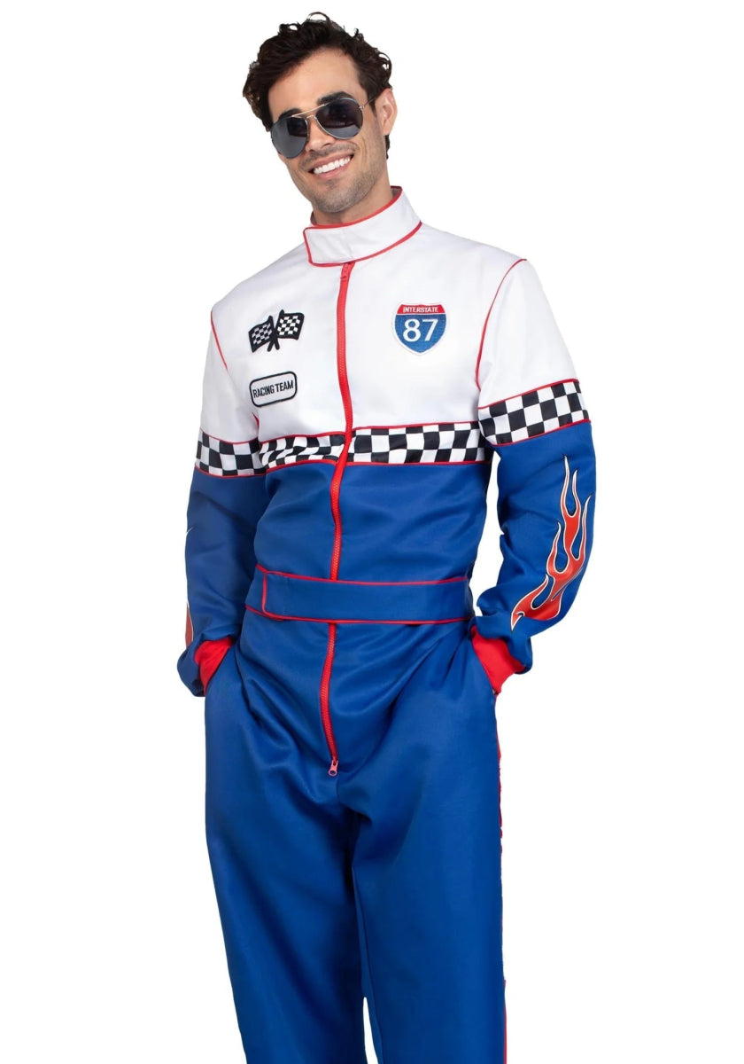 Race Jumpsuit Heren Leg Avenue