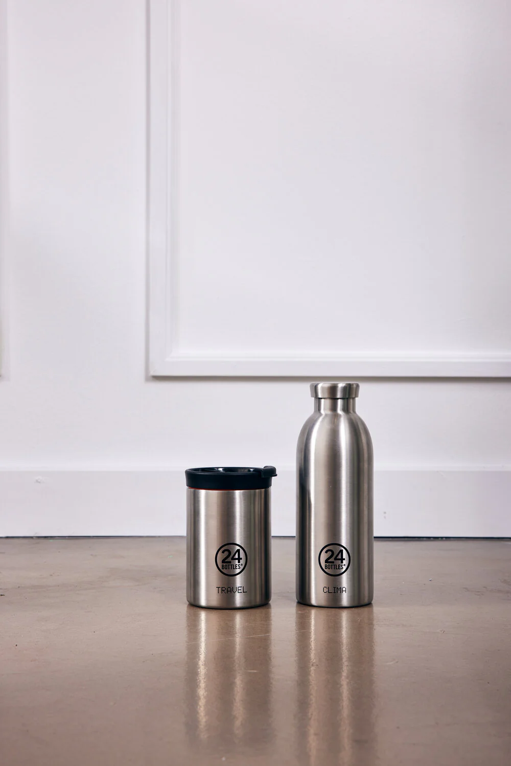 24Bottles  Clima flaske, Steel - 500 ml.