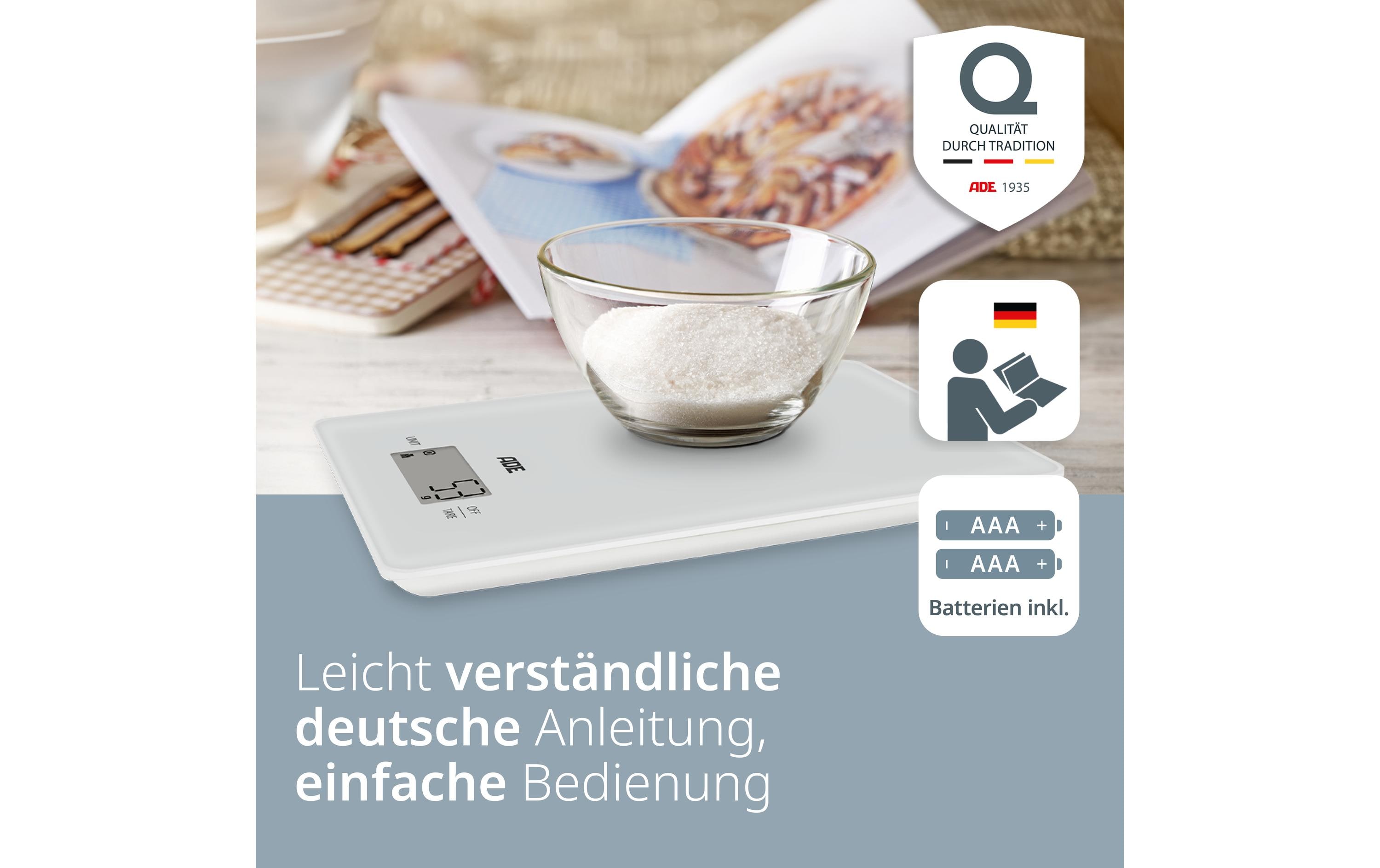 Küchenwaage Julia HellgrauDigitale Küchenwaage