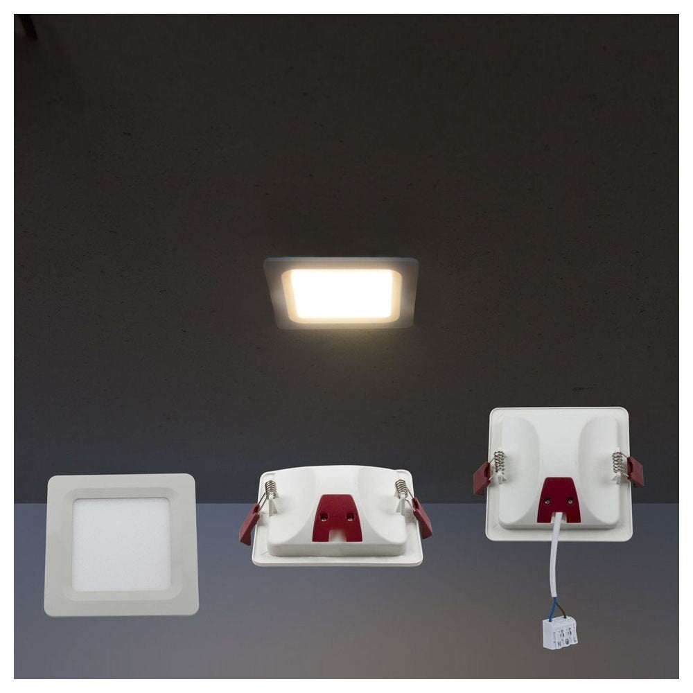 LED paneel Kallisto 7W 3000K 350lm 115x115mm