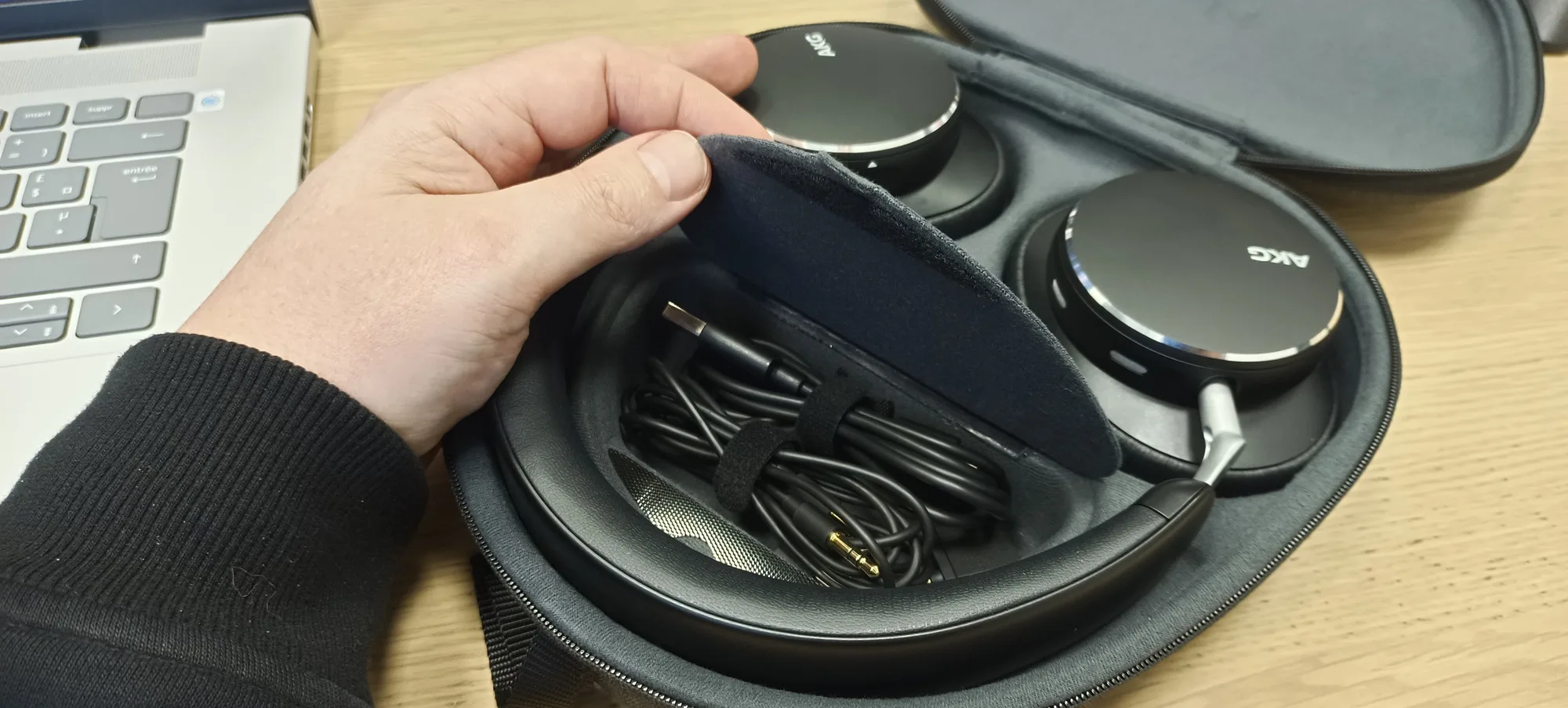 AKG N9 Hybrid Noir Casques Bluetooth