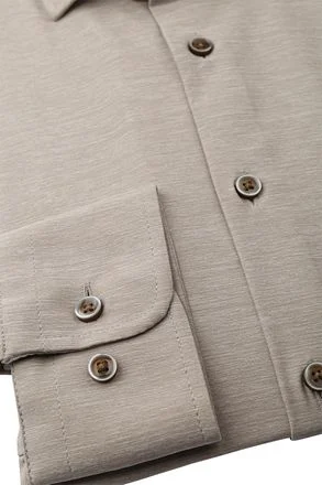 Pure Shirt Melange Beige 4067-21120-210 kopen