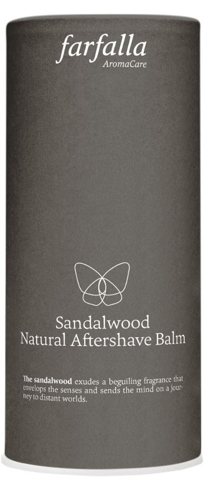 Farfalla Natural Aftershave Balm Bals Sandalwood Glasfl 100 ml
