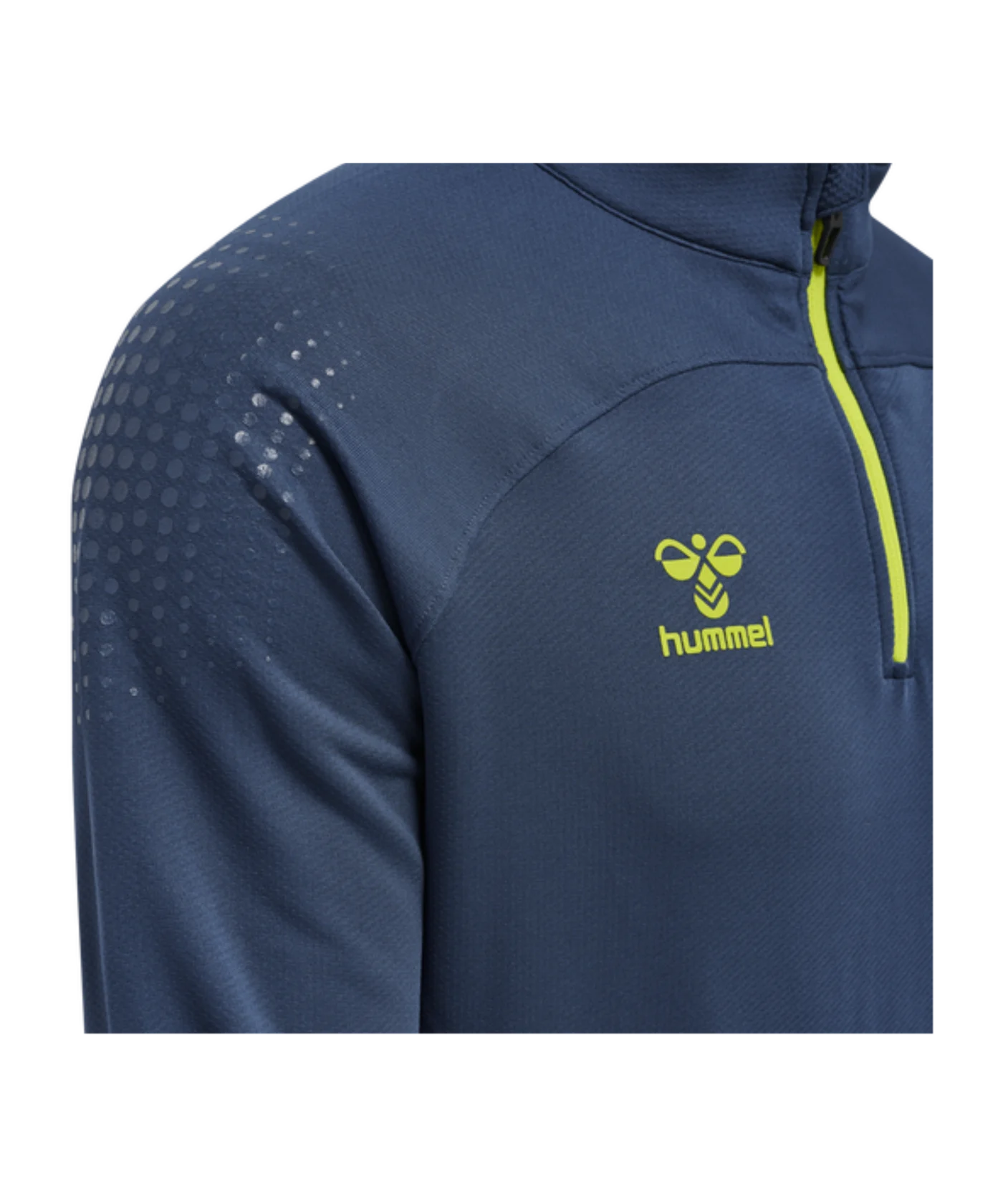 Hummel hmlLEAD HalfZip Sweatshirt Blau F7642