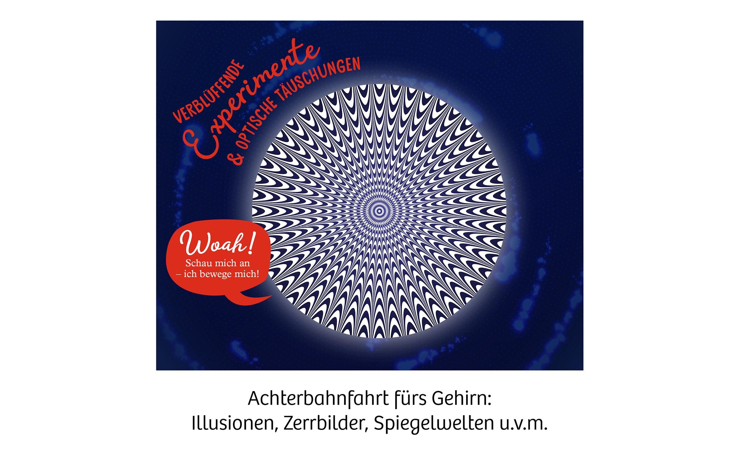 Experimentierkasten Fun Science Brain TricksVerblüffende Experimente und optische Täuschungen