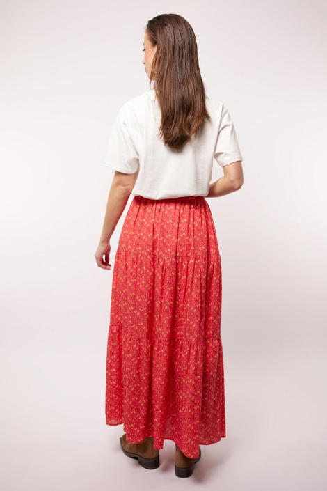 Fluresk roze dames rok