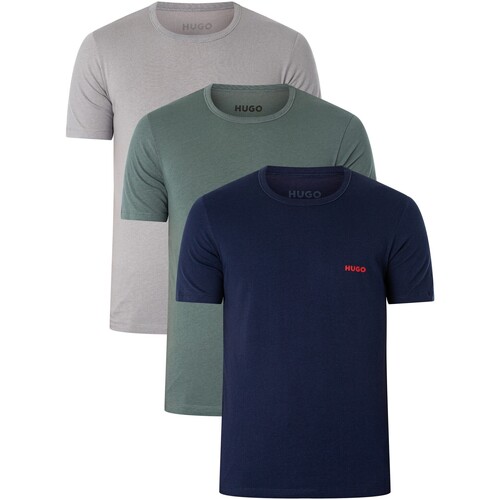 BOSS - Pack De 3 Camisetas De Salón Multicolor