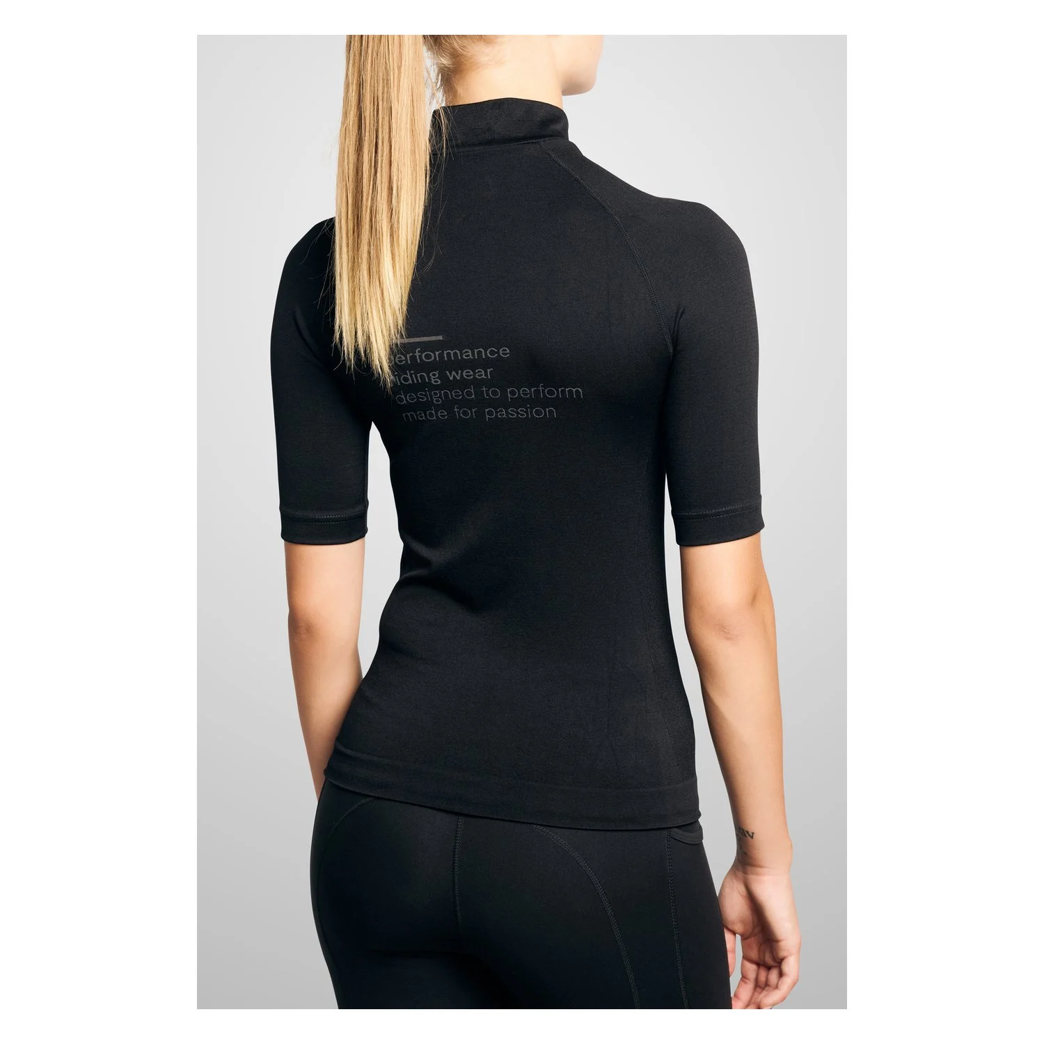 eaSt Shirt Seamless short - black