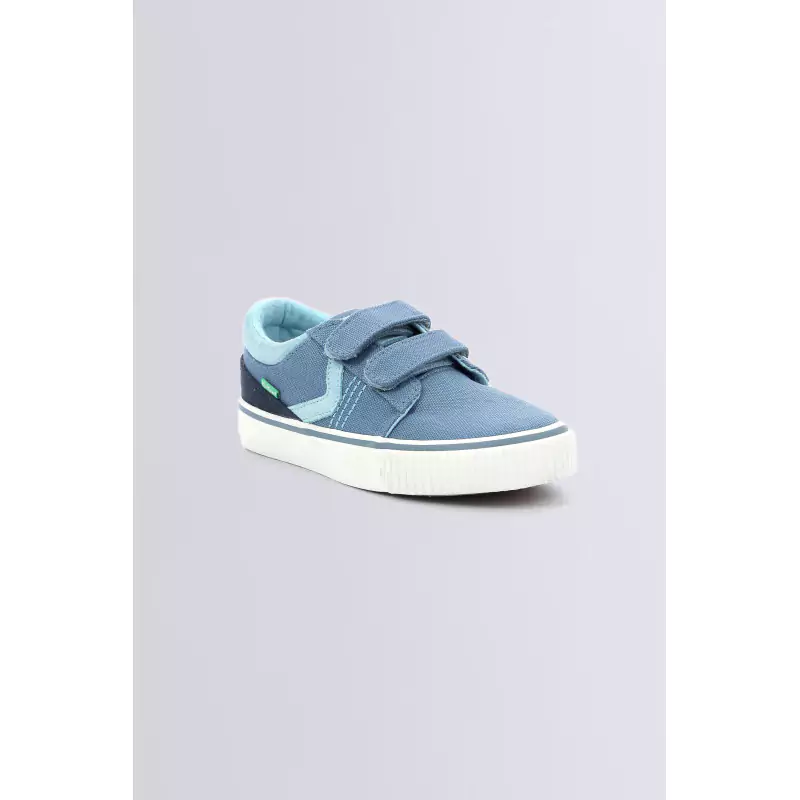 Kickslido Bleu marine BASKETS BASSES Textile Mixte