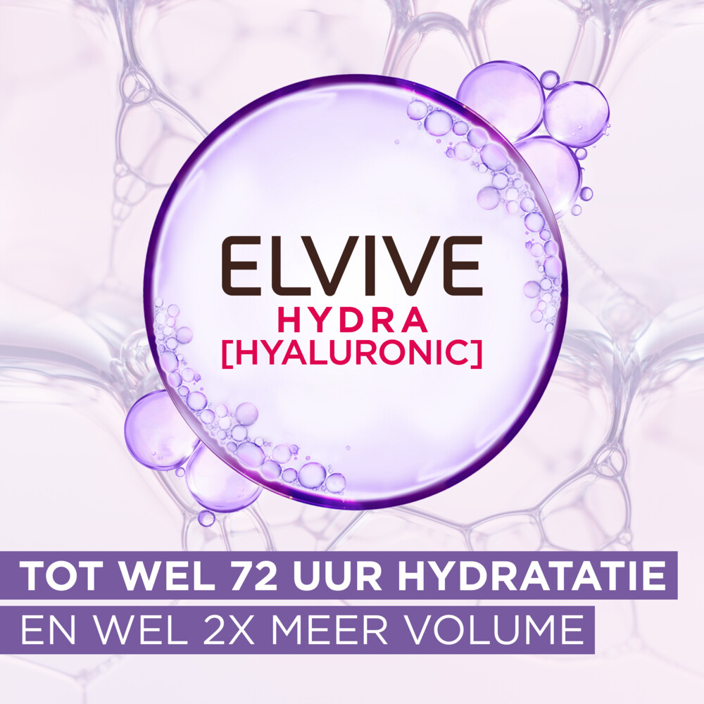 3x L'Oréal Elvive Hydra Hyaluronic Shampoo250 ml