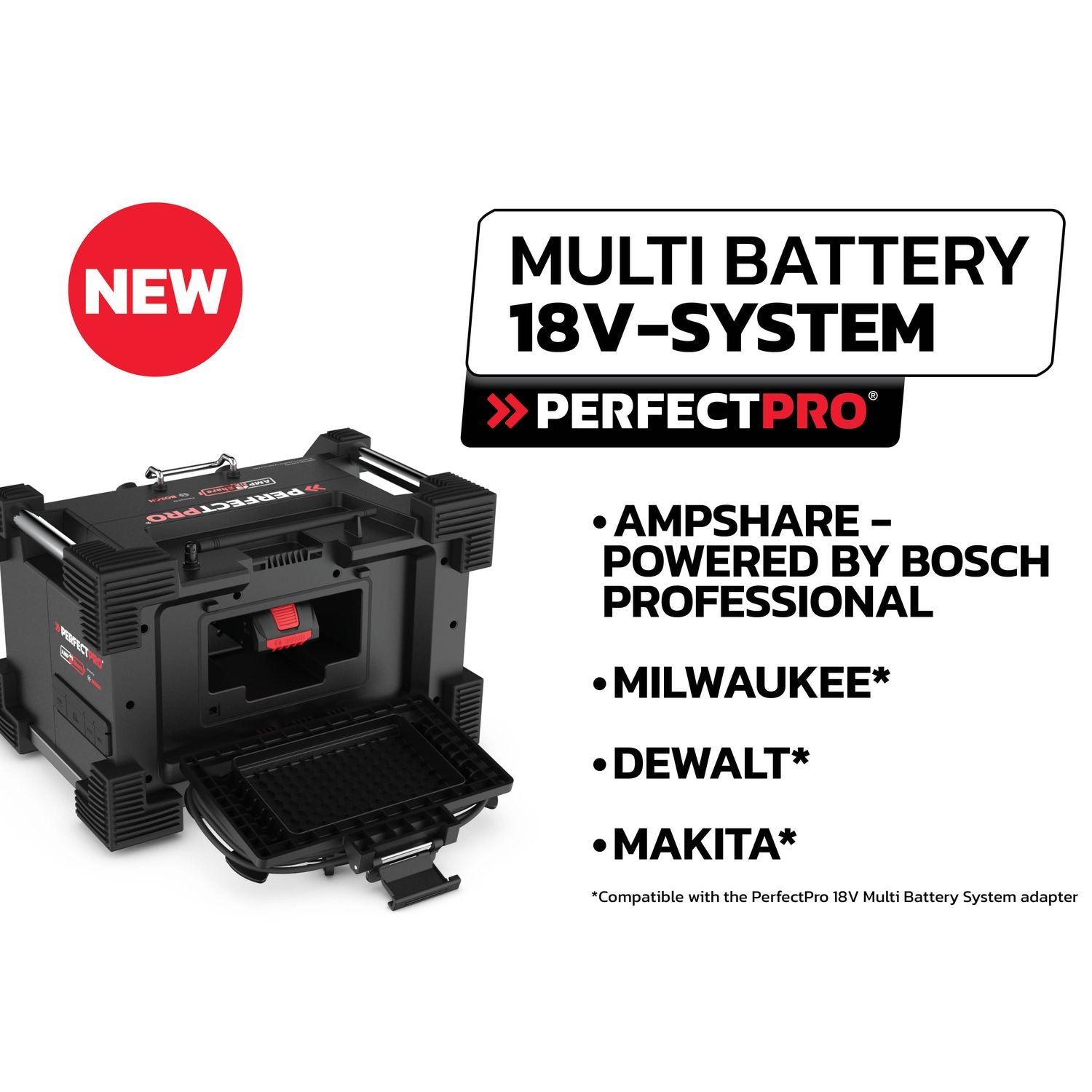 Perfectpro Rockhart RH4-18V – Compatible met PerfectPro MultiBattery 18V system