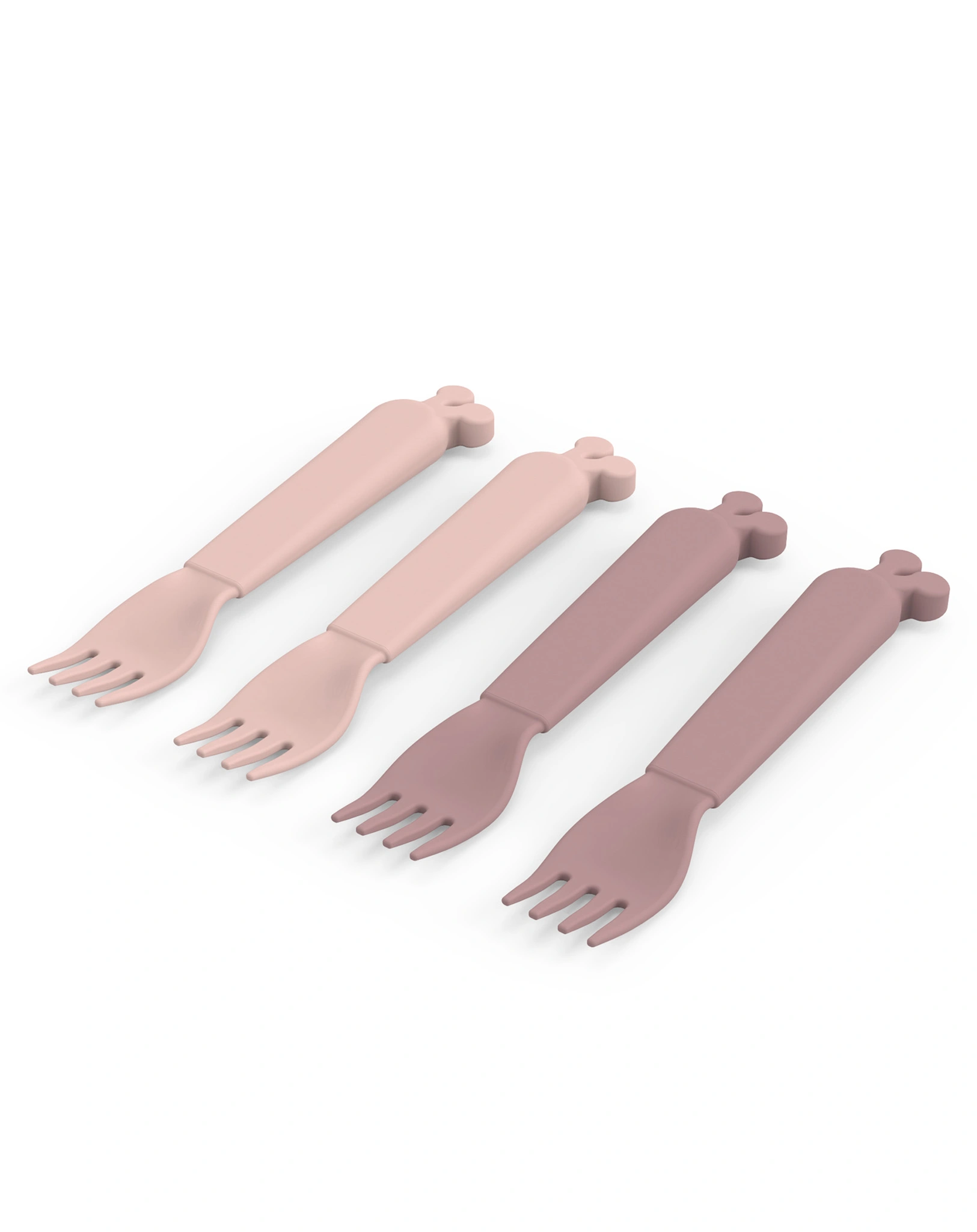 Gabel-Set KIDDISH - RAFFI 4er Pack in rosa