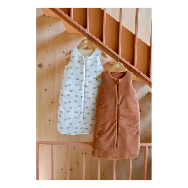 Tante Reine Gigoteuse en coton bio | Blanc