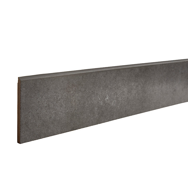 Plinthe aspect béton Konkrete anthracite 7 x 60 cm