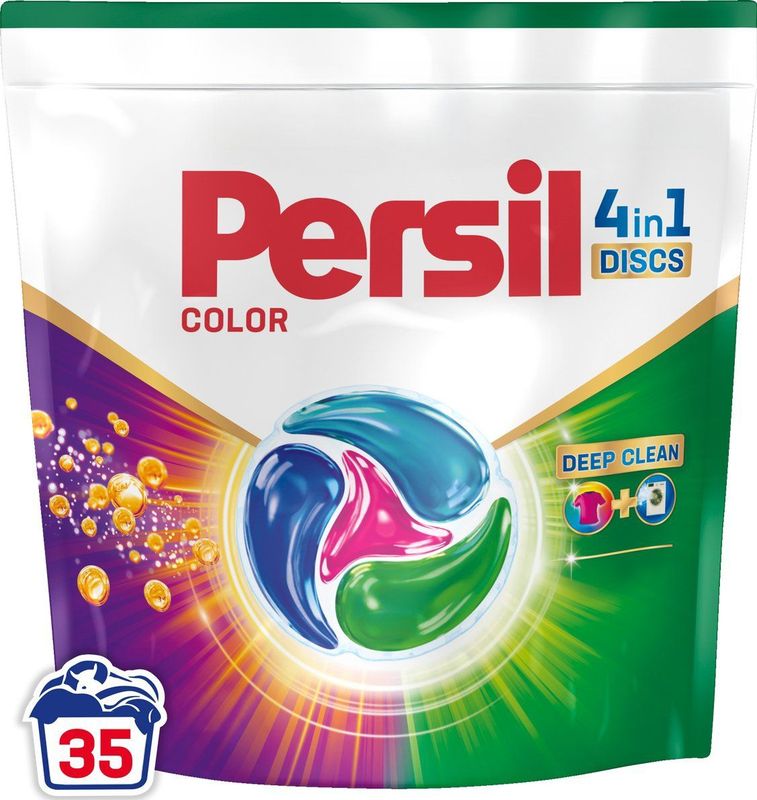 Persil Discs Color - Wascapsules - Gekleurde Was - 35 Wasbeurten