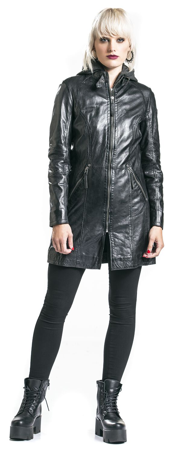 GGJandra Lamas | Gipsy Manteau en cuir