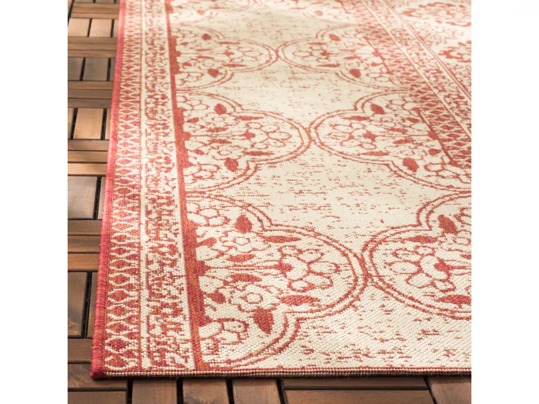 Tapis Red & Creme 122 X 183 cm - Borano
