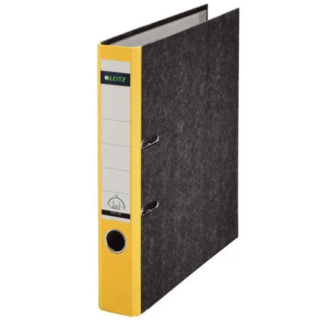 Leitz Qualitäts-Ordner 180°, A4, 52mm schmal, gelb