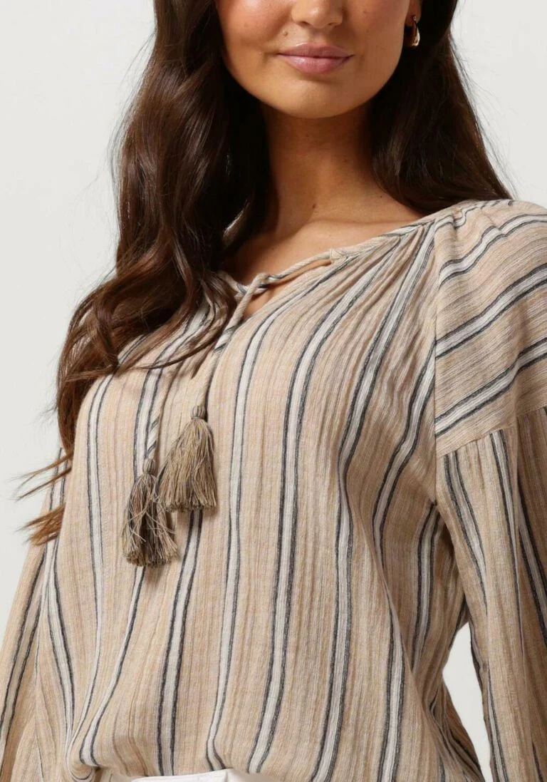 CIRCLE OF TRUST beige circle of trust blouse junni blouse