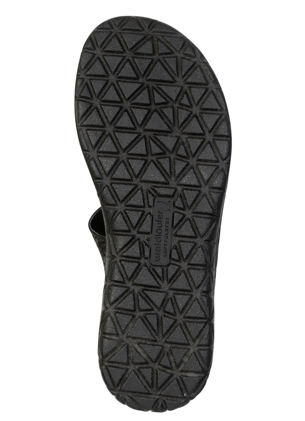 Waldläufer, bequeme Damen-Sandalen, Weite H, mit herausnehmbarem Fussbett