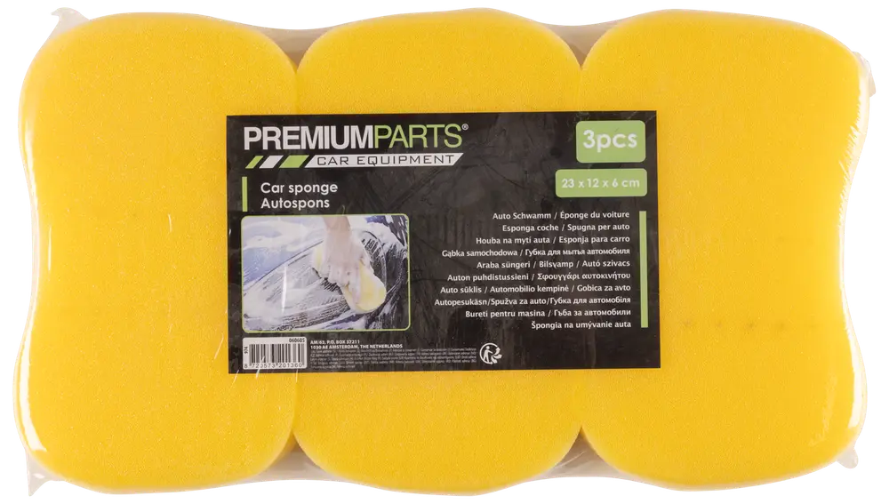 Autosvamp 12 x 21,5 cm 3-pak