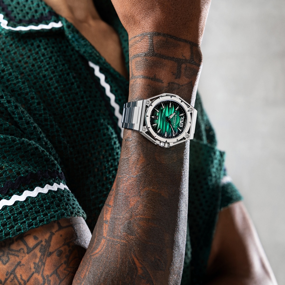 Bomberg Edge Core Automatic Green