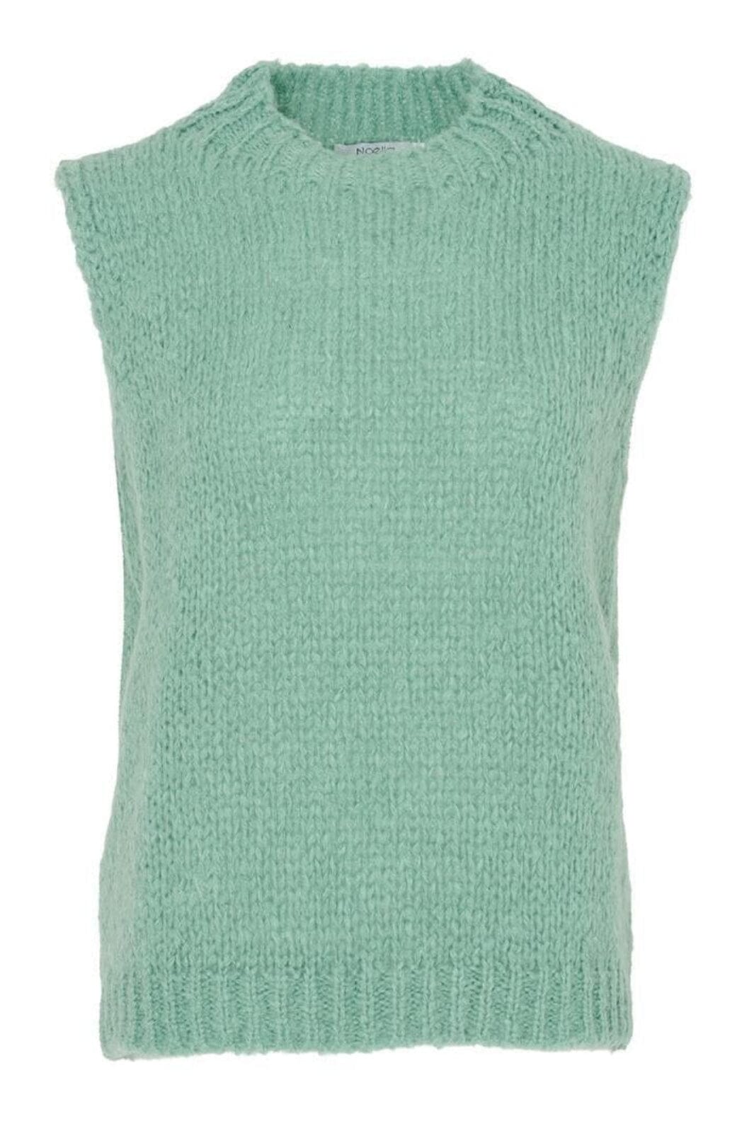 Noella Kala Vest Wool dusty mint
