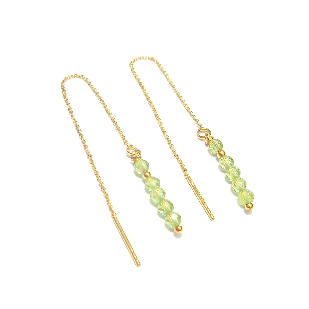 Boucles D'Oreilles Péridot