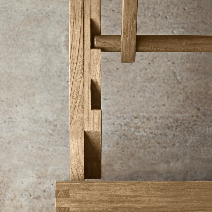 Carl Hansen - BK14 Sonnenliege, Teak unbehandelt