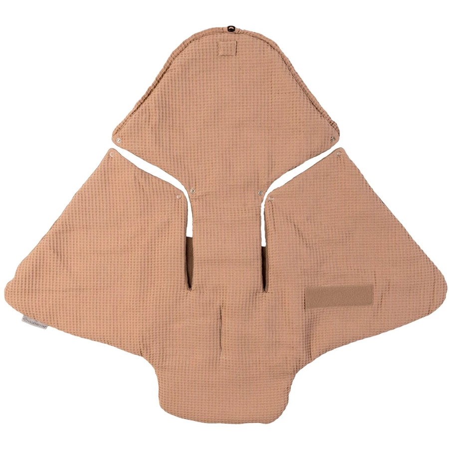 Ullenboom Einschlagdecke Waffelpique Sand Savanne 98 x 98 cm